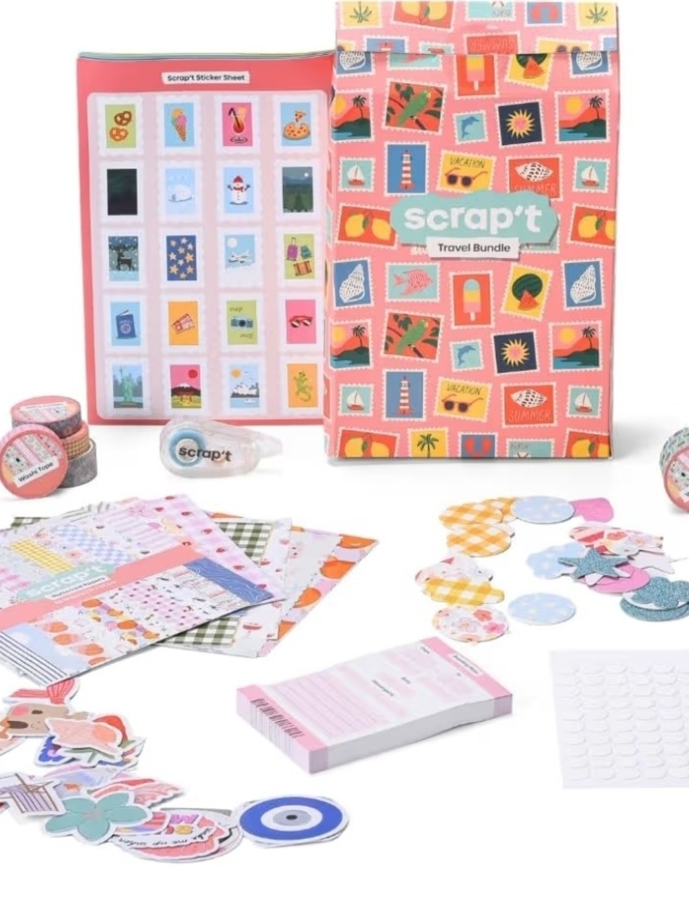Travel Scrapbooking Bundle & Junk Journal Supplies Kit | NEW IN BOX |